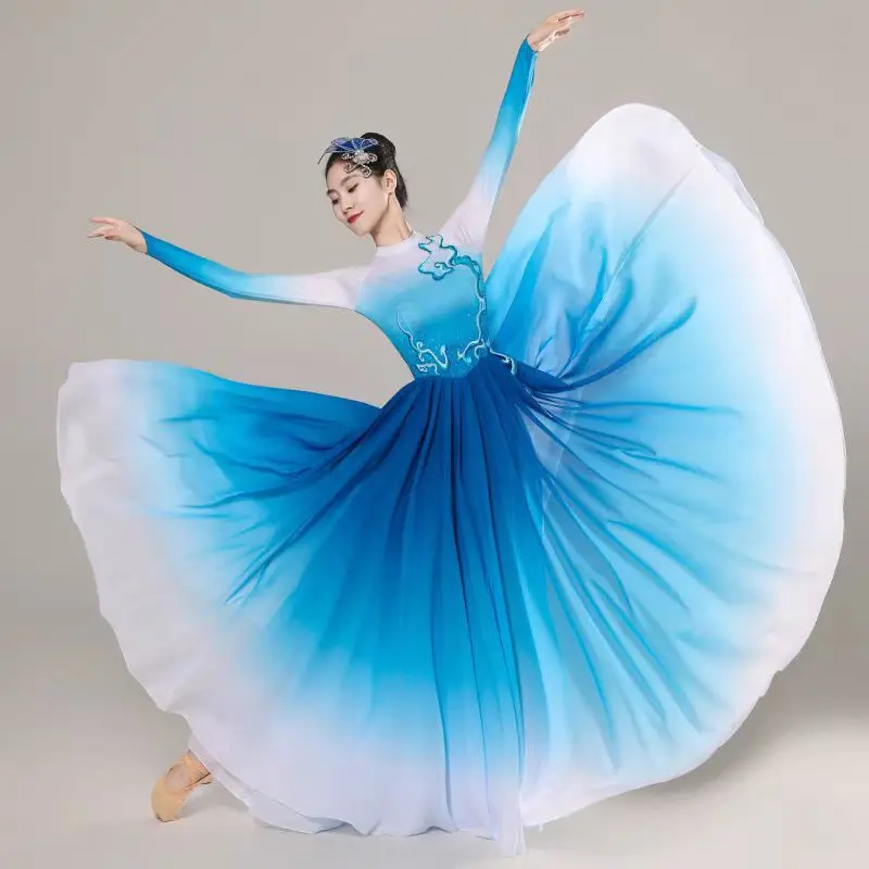 زي الأداء، الرقص الحديث، ملابس الرقص النهري تشبه الحياة، أداء مرافقة الرقص، فستان للرقص