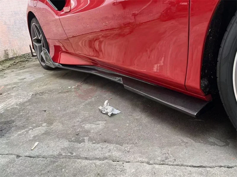 MSY Style Forged Carbon Fiber Body Kit für Ferrari F8 Carbon Fiber Body Kit F8 Carbon Fiber Frontlippe Diffusor Spoiler