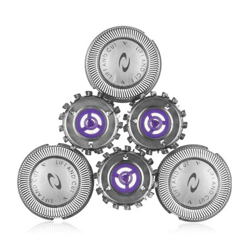 ABVI-60Pcs cabeça de barbear lâmina de barbear de substituição para hq3 hq32 hq36 hq40 hq300 lâmina de barbear para homens