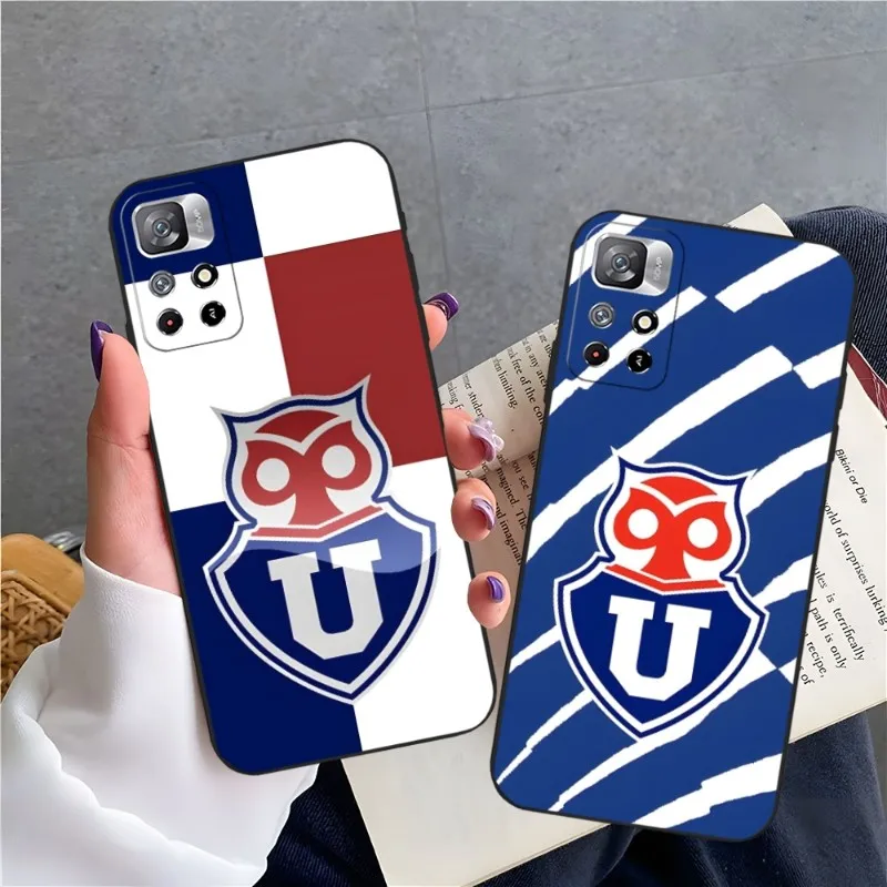 University Of Chile Logo Phone Case For Xiaomi 13 Poco M4 M3 F3 X4 GT 11 9T 9 12 11T 9SE 11i Pro Ultra Note10 Lite Back Cover