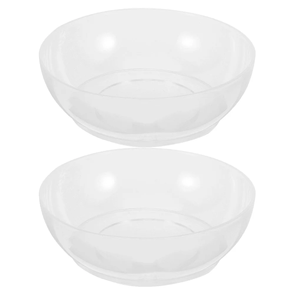 

2Pcs Measuring Bowl with Scale 600Ml Transparent Plastic Food Weighing Tray for Kitchen Digital Scale Replacement Precision Tool
