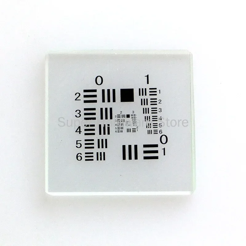 Optical Resolution Test Board Resolving Power Test Target Usaf1951 Machine Vision Camera Calibration Board Correct Pieces 25*25
