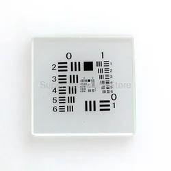 Optical Resolution Test Board Resolving Power Test Target Usaf1951 Machine Vision Camera Calibration Board Correct Pieces 25*25