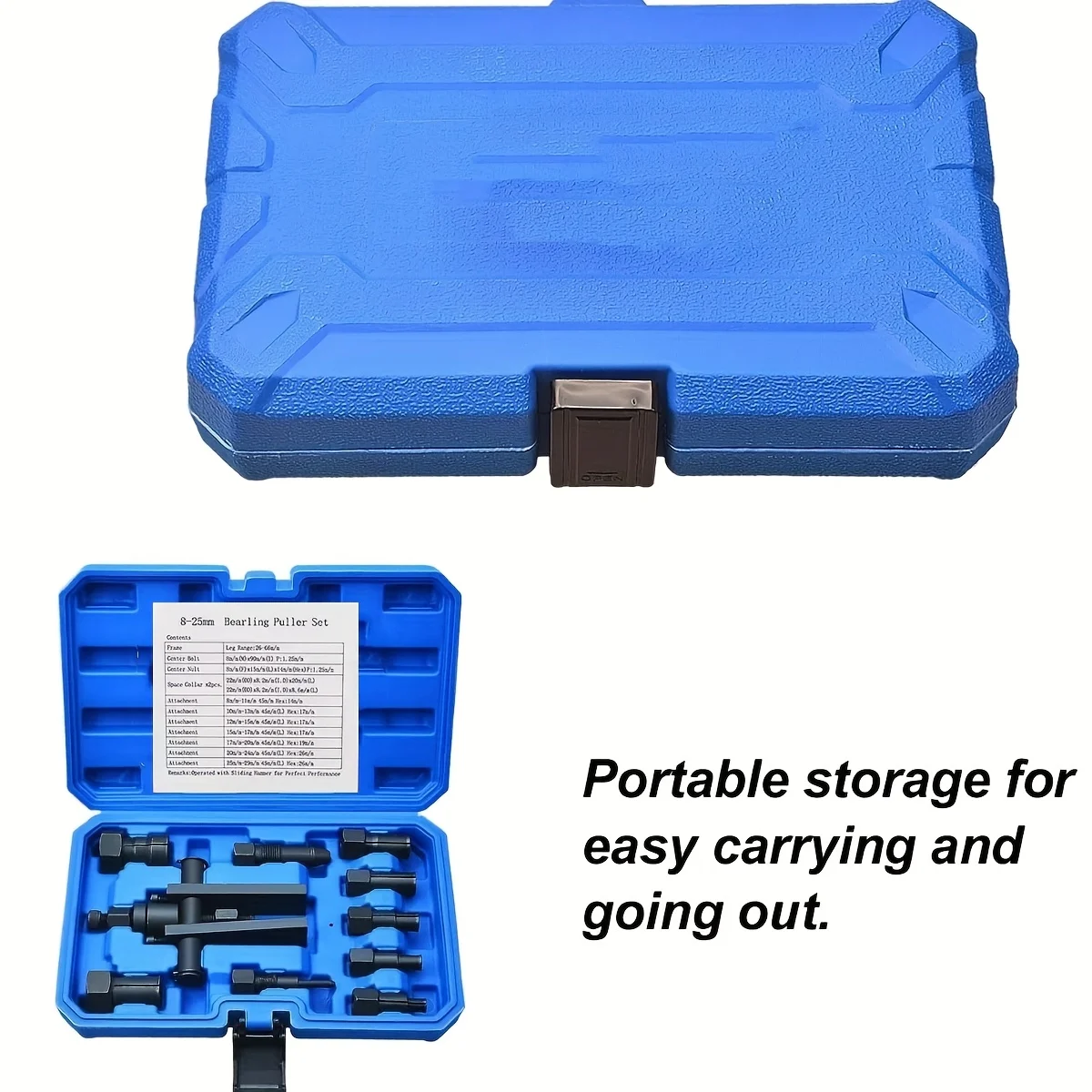 10 قطعة دراجة نارية أعمى الداخلية الداخلية داخل تحمل النازع مجتذب أداة دراجة نارية الداخلية تحمل أداة إزالة الصواميل 8-25 مللي متر