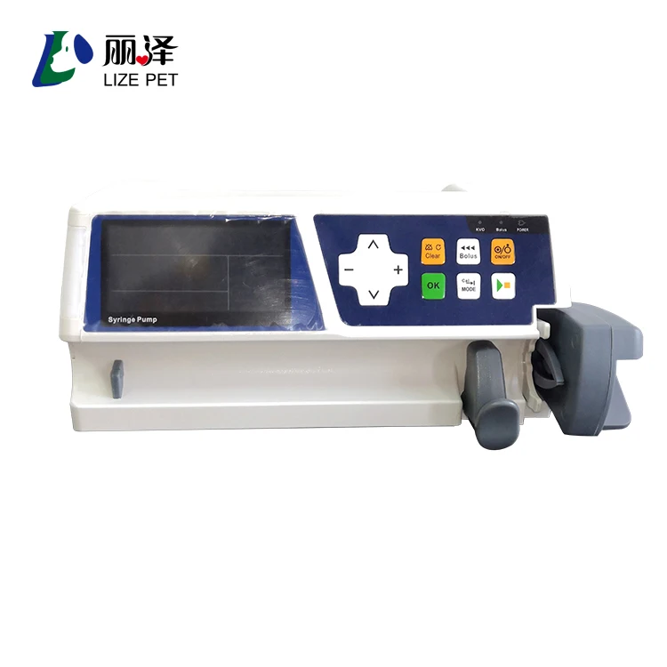 PET Veterinary Hospital Medical High Cost Performance Veterinary Single Channel Syringe Pump for Sale