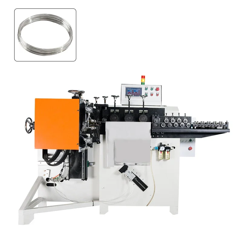 250528PopularNew Product Best Quality Promotional 2-6mm Automatic Ring Making Forming Manufacturing and Welding Machines