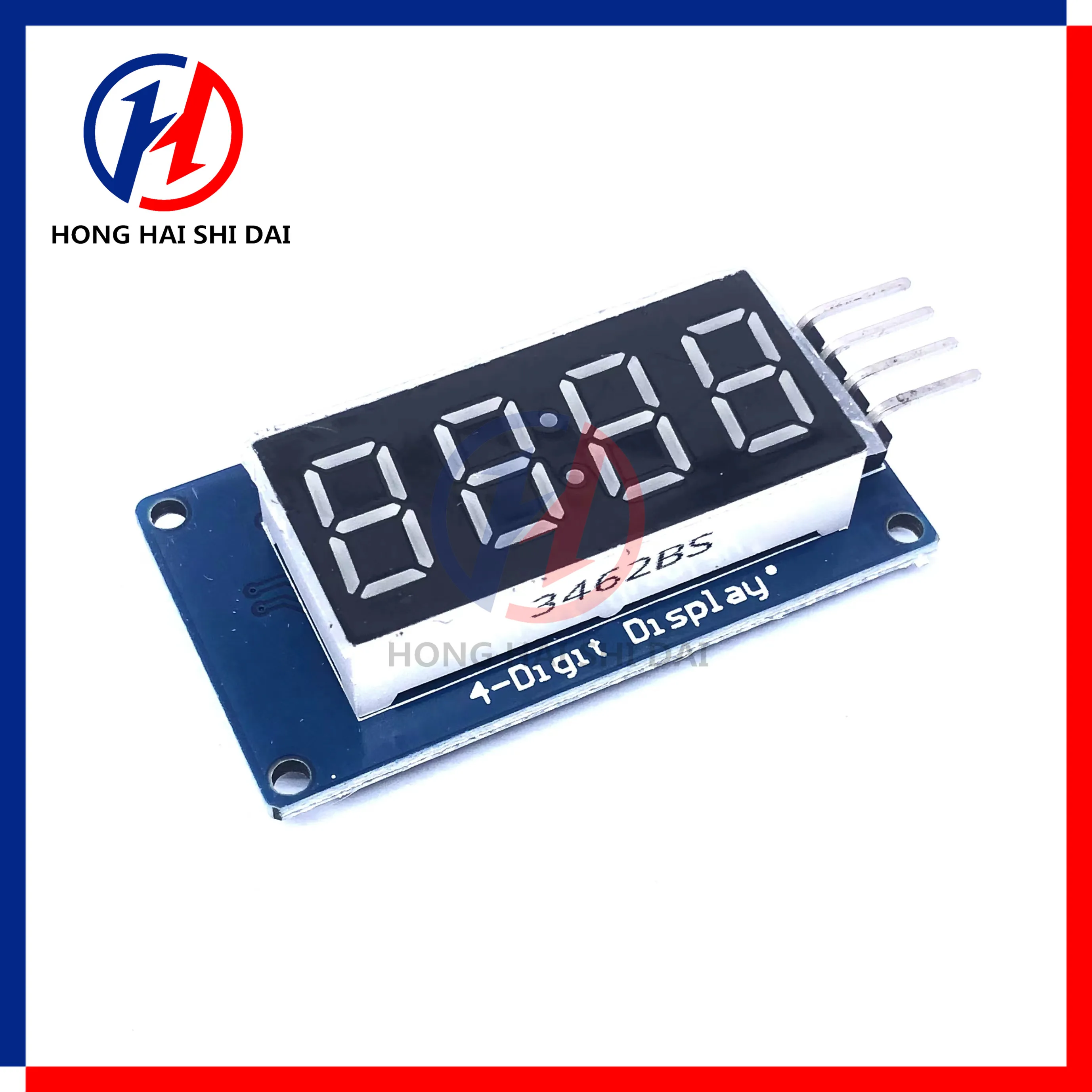 TM1637 LED Display Module for 7 Segment 4 Bits 0.36 Inch Clock Red Anode Digital Tube Four Series Driver Board Package