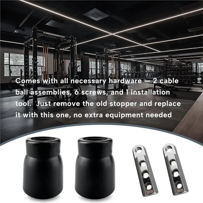 

НОВИНКА! ABKG】 Заглушки для тросов тренажеров для домашнего спортзала - Аксессуары для тросовых систем тренажеров - Заглушки для тросов тренажеров