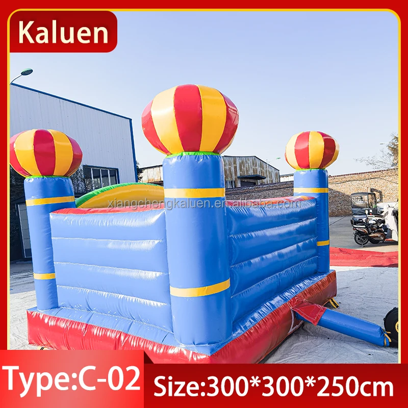 Outdoor Inflatable Castle  Kid Inflatable Bouncy Castle 3m*3m Jumping Bounce House Colorful Bouncy House Inflatables for Play
