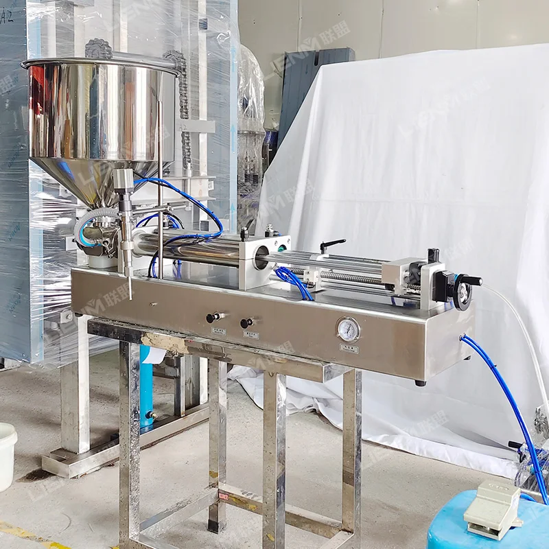 Horizontal Self-priming SUS304  Filling Machine Liquid Suction Filler