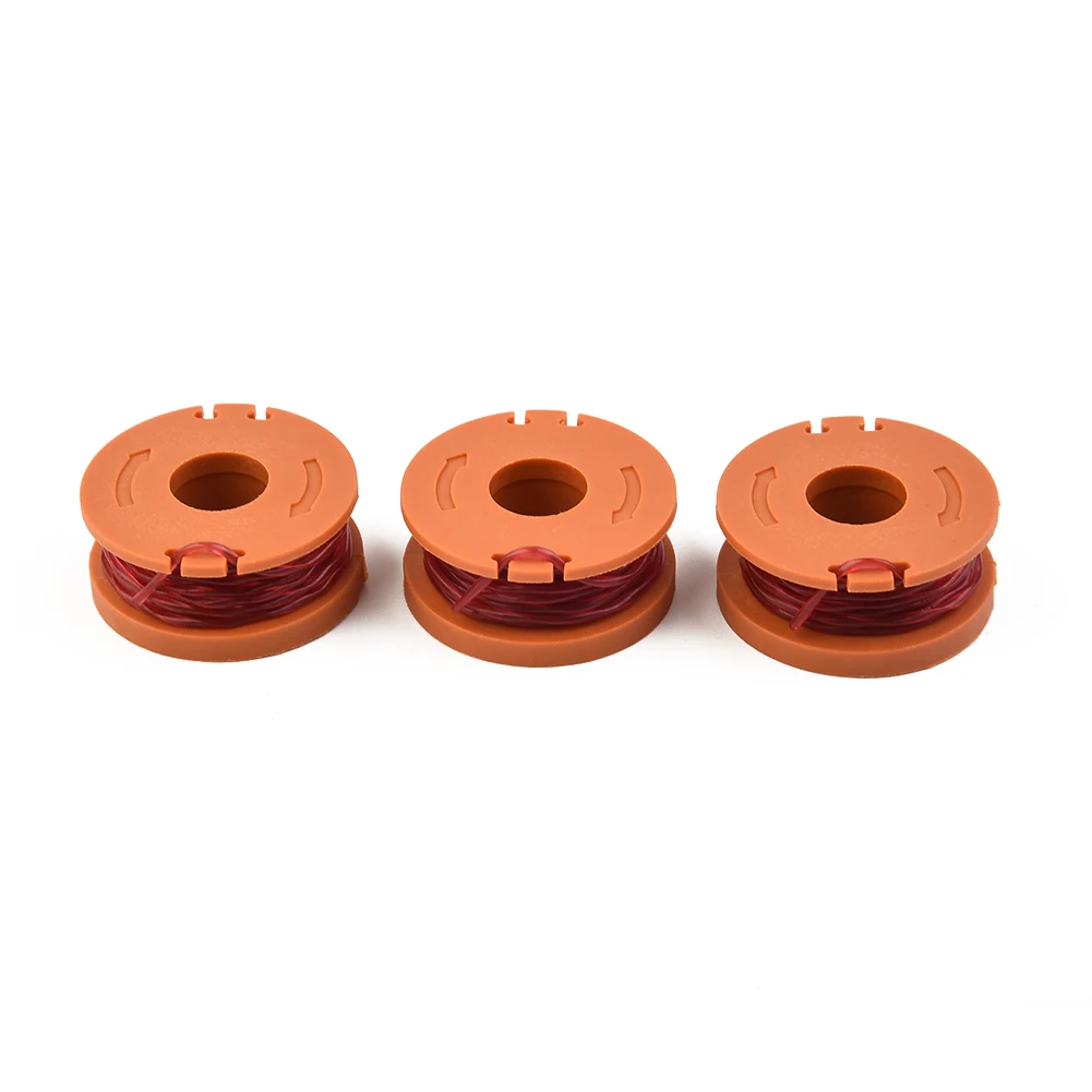 3pcs Grass Trimmer Spool Line Replacement For Worx For McGregor For MacAllister For Qualcast Garden Tool Parts