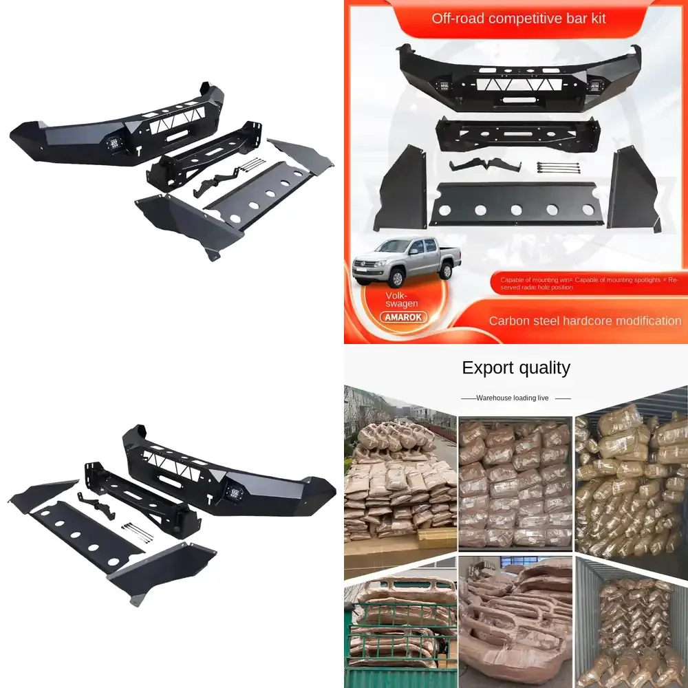 

Unity Steel Easy Installation Applicable to 2011-2020 AMAROK Pickup Truck Front Bumper Modified Sports Bar