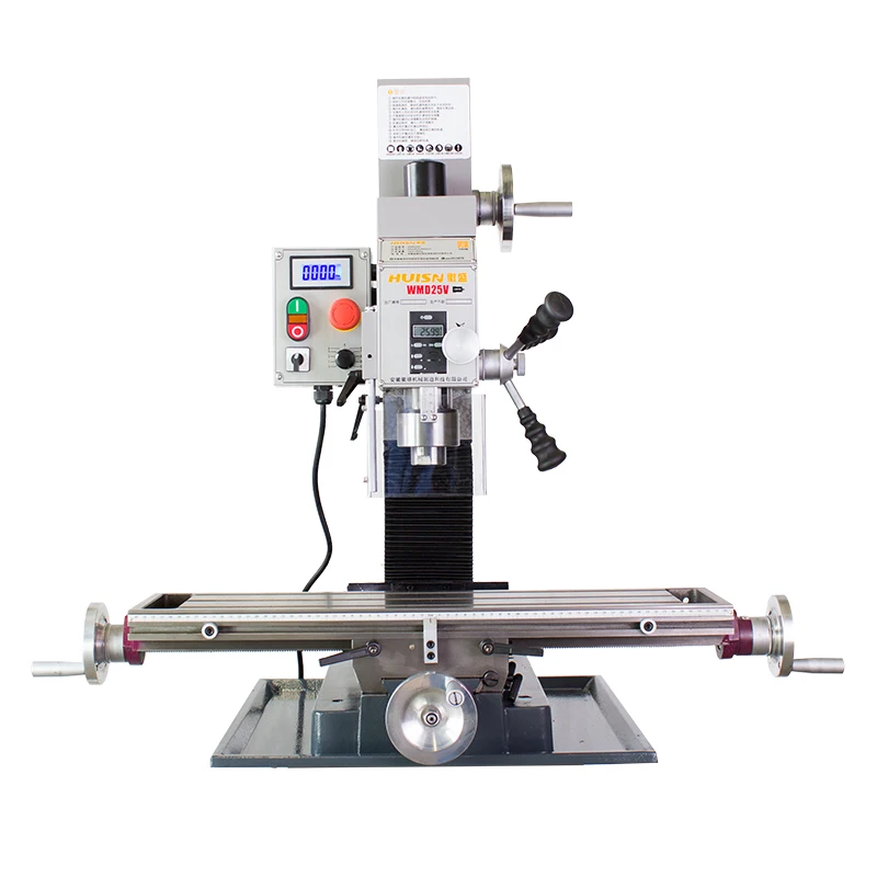 

HUISN high quality WMD25VB milling drill vertical milling machine well drilling milling machines small