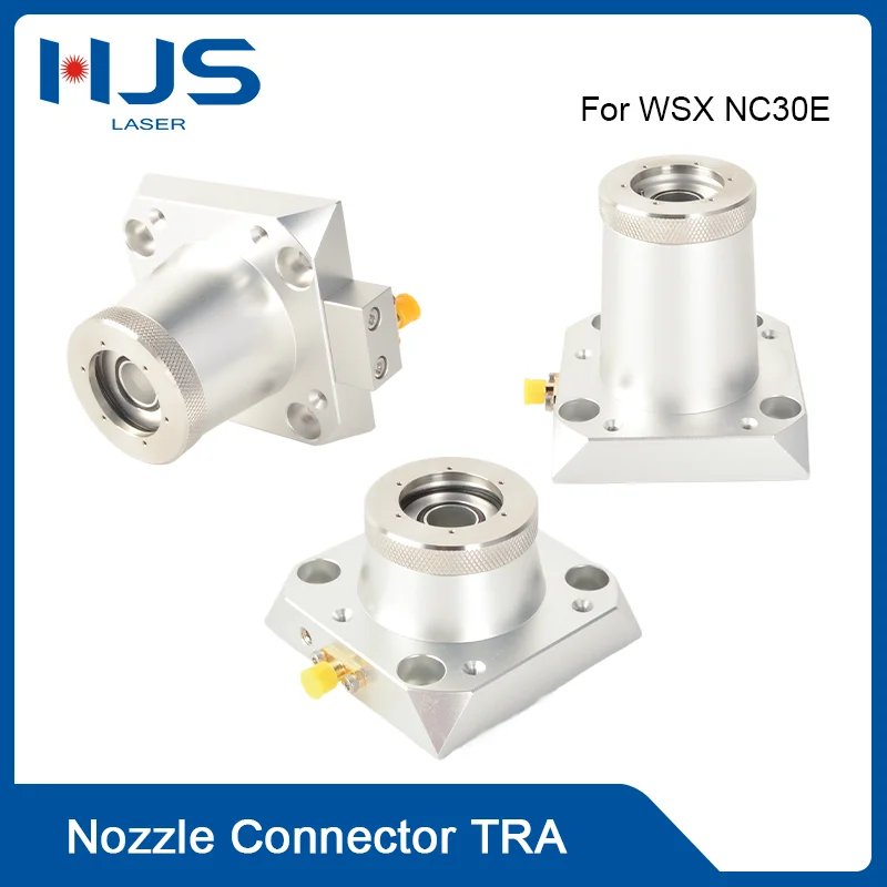 WSX NC30E TRA Spare Parts Fiber Laser Nozzle Connector of Raytools Laser Head NC30E For Fiber Laser 1064nm Cutting Machine