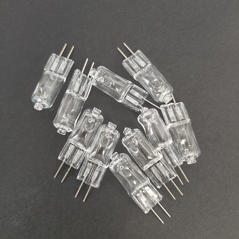 2pcs 5pcs 10pcs 20pcs G4 220V 35W 50W Bulb Crystal Lamp Chandelier Bulb Aromatherapy Beads G4 220V Halogen Bulb