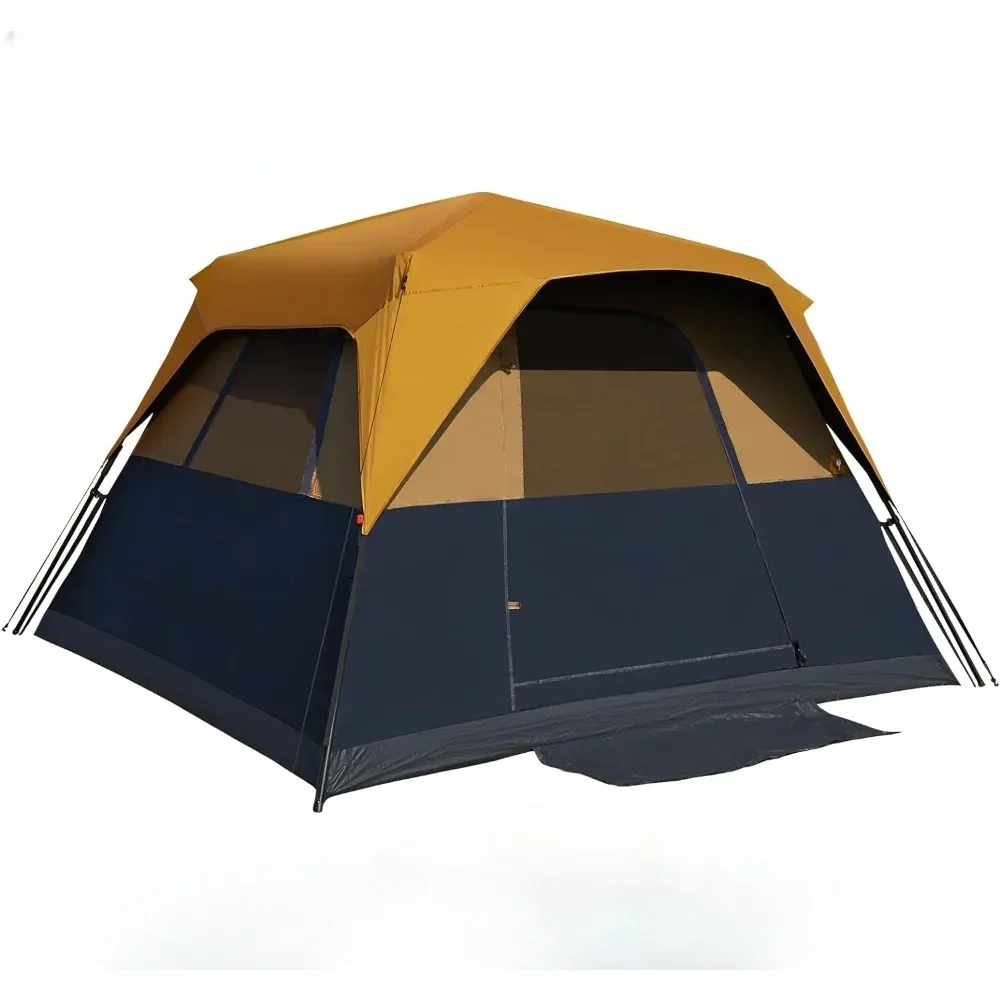

6 person shading camping tent instant cabin tent,suitable for families with rain flies,easy to set up, waterproof. Free shipping