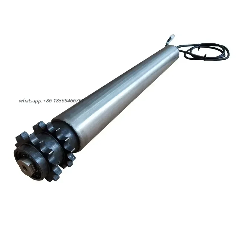 

2026 50mm diameter double sprocket electric roller drum motor