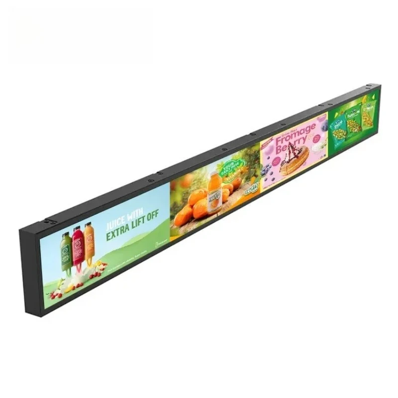 Advertising USB Media Player Touch Stretched Screens Full HD Stretch Screen 29.4 24 19.5 Inch