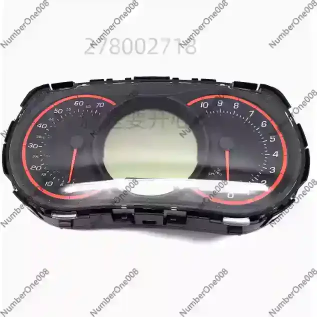 278002270 Motorboat LCD Speed Meter Dashboard Marine Boat Gauge Speedometer Display