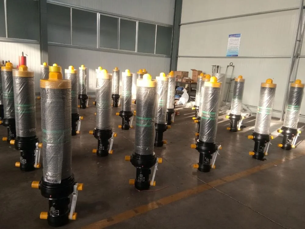 Système de basculement hydraulique pour camion à benne basculante