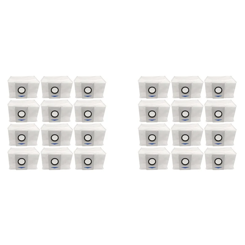 【Buy It Now】24 Pack Vacuum Dust Bags For Ecovacs Deebot X1 Omni Turbo Robot Vacuum Part