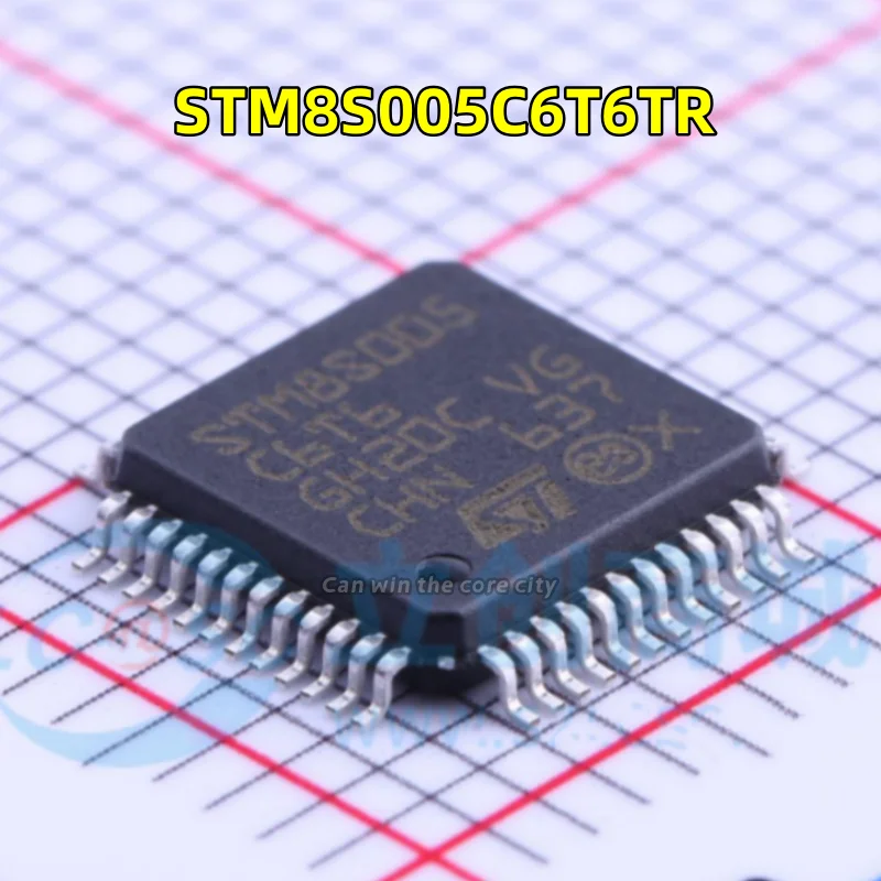 

1-100 PCS/LOT New original STM8S005C6T6 STM8S005C6T6TR package LQFP48 microcontroller chip