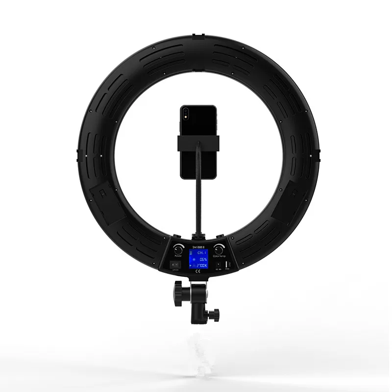 

Best Seller Ring Light 18 Inch for Makeup Live / Makeup Photographys Ring Lamp Ring Fill Light Kit Selfie Led with Bracket