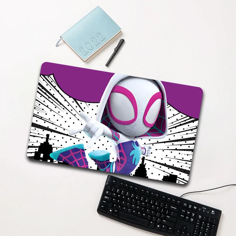

Marvel Spider-Gwen Comic Mouse Pad Large Non-slip Waterproof Desk Mat for Laptop Office