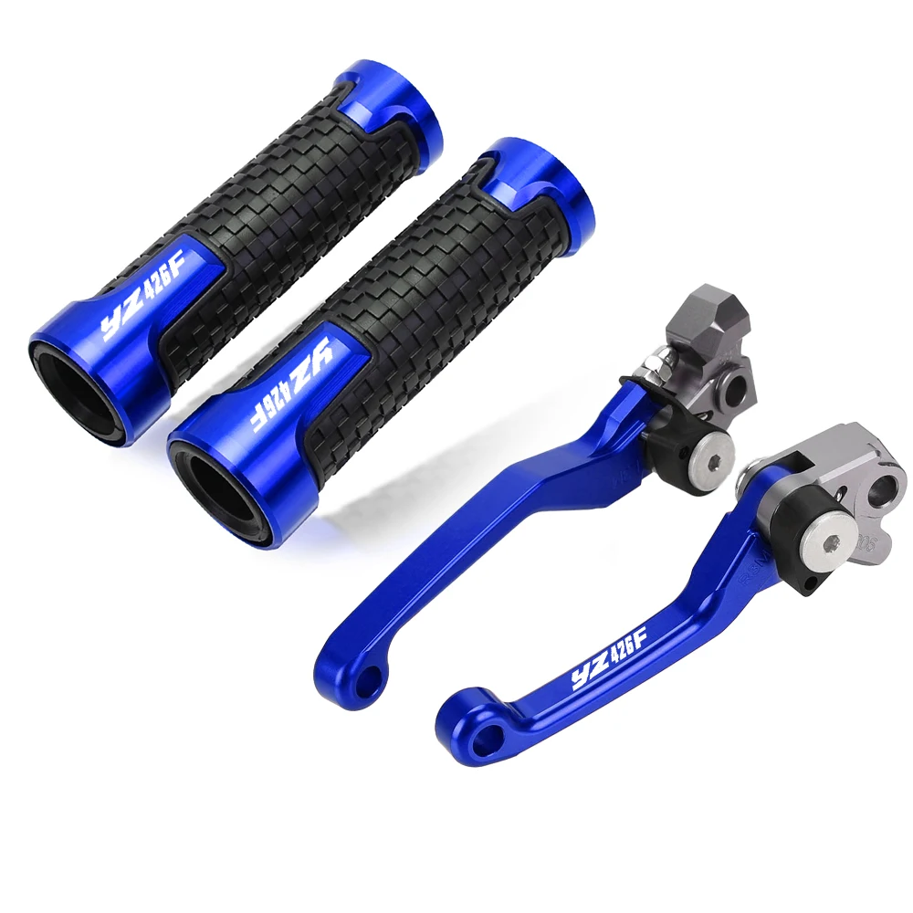 

Motorcycle accessories Pivot Foldable Brake Clutch Levers Handlebar Handle Grip For YAMAHA YZ426F 2001-2025 2024 2023 2022 2021