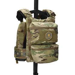 Emersongear For FRO Style V5 Vest Back Panel Double Pouch Hunting Hiking Combat Multi-purpose Bag Zip On Backpack Nylon