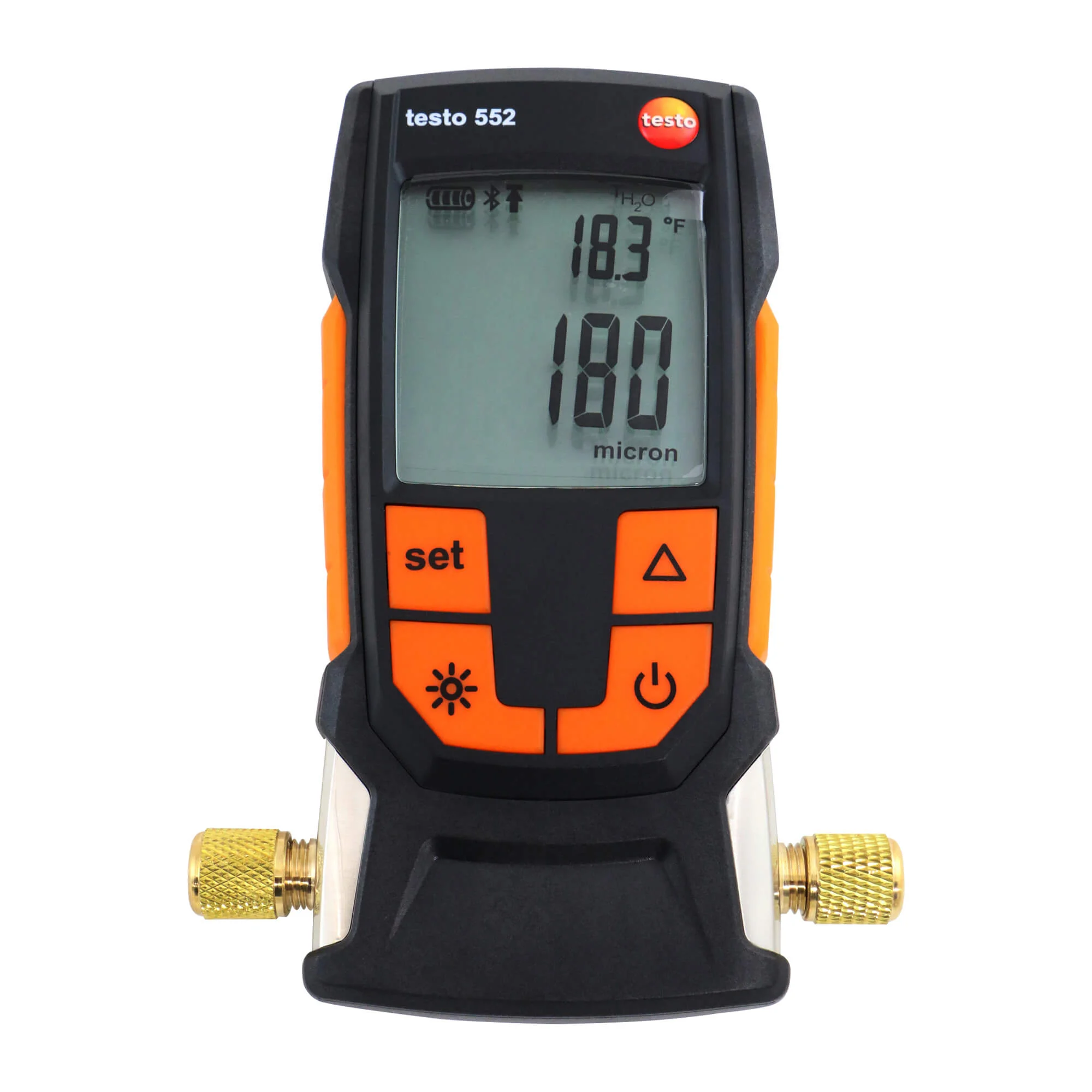 Testo 552 Digital Vacuum Micron Gauge Testo552 Refrigeration Measuring Instrument Stock