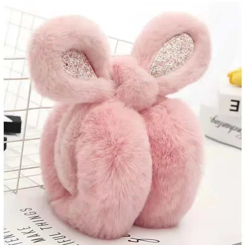 

New winter ear protection ear bag, extra heavy Korean version, back wearing style, antifreeze and warm cycling artifact
