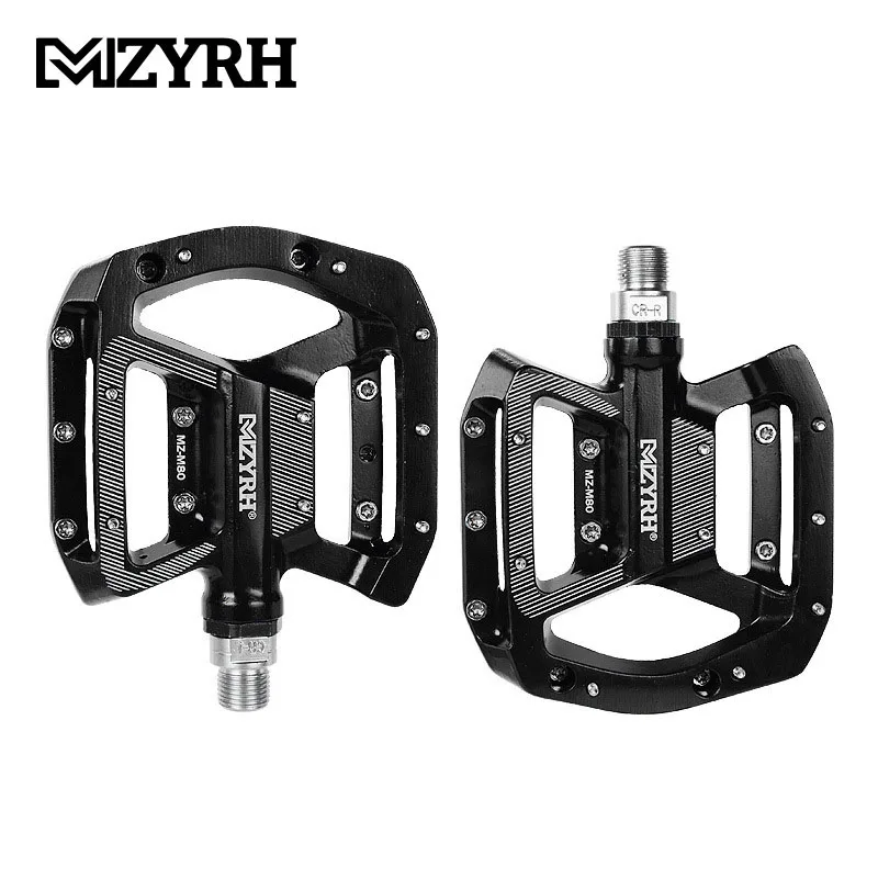 Bicycle pedal aluminum alloy die-casting needle roller bearing pedal mountain bike road bike riding accessories