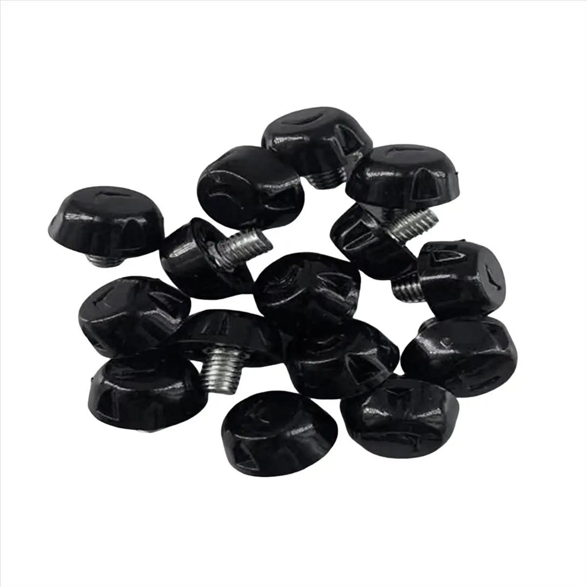 AT33 12 PCS Football Boot Spikes 7mm Plastic Cleats with Wrench