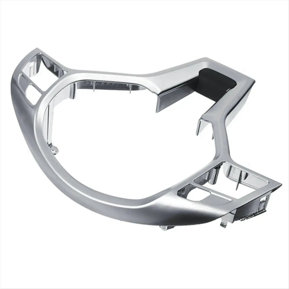 #65F (Silver&Black)Steering Wheel Frame Cover Trim for Mercedes-Benz AMG A C E GLA,Automotive Parts & Accessories