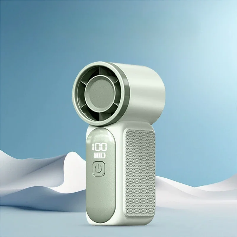 X688 High-Speed Handheld Fan Portable Pocket-Sized USB Charging Outdoor Small Fan for On-the-Go Cooling image 2