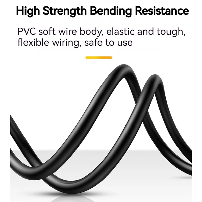 SCLS HDTV 2.1 8K локоть Многофункциональный совместимый интерфейс HD Портативный линейный дисплей Компьютерная приставка ТВ-кабель