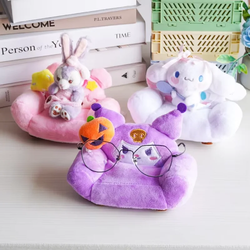 

Аксессуары для лабу, маленький диван Hello Kitty, спинка для куклы, украшения для дивана MINISO (без кукол)