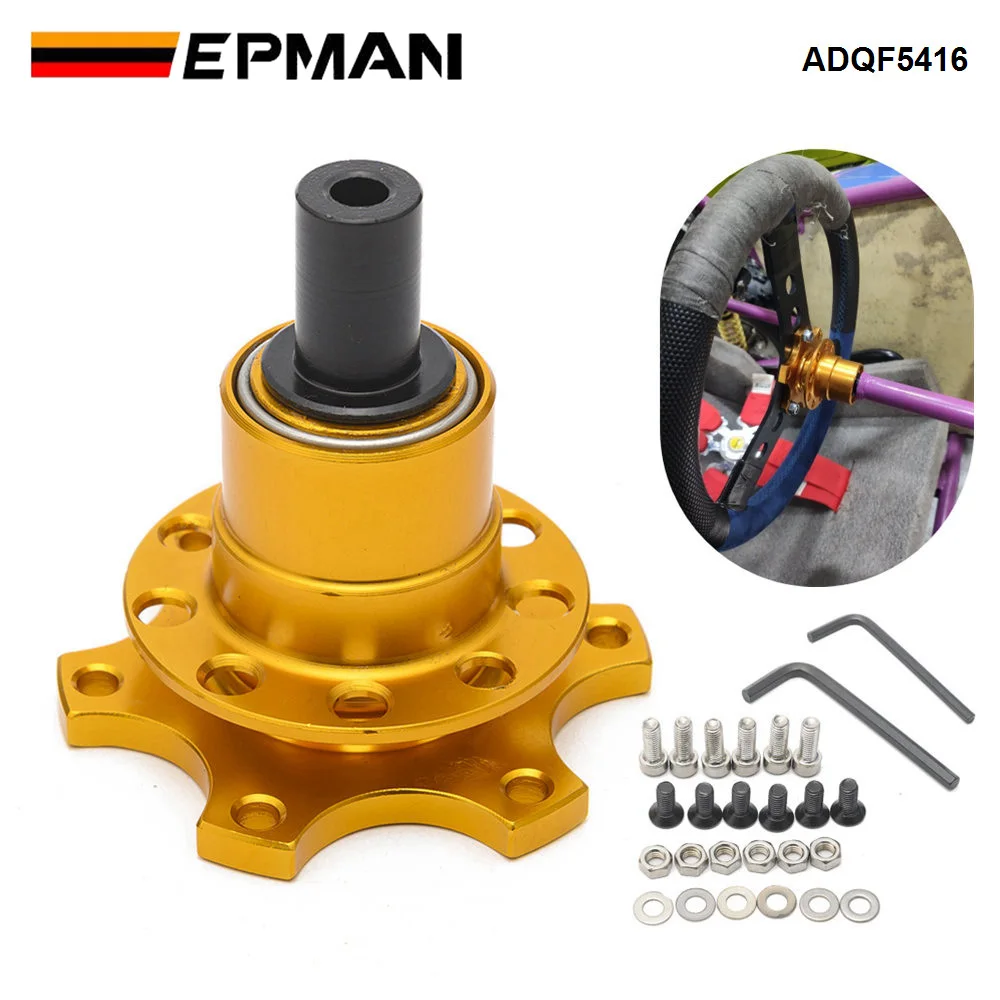 ADDCO kapalı Quick Release Boss kiti kaynak 6 cıvatası Moslty direksiyon ADQF5416