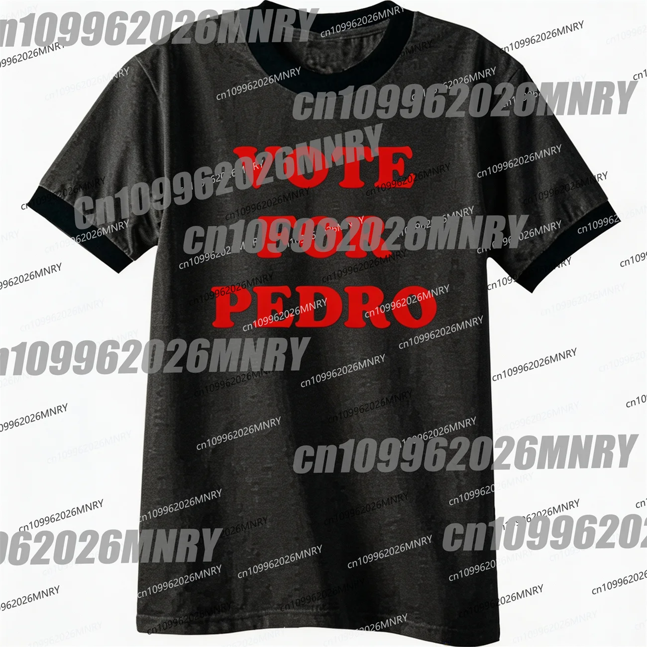 Vote For Pedro Ringer T-Shirt, Napoleon Dynamite Movie Graphic Tee, Quick Dry Breathable Top For Men Women tshirt Man Clothes