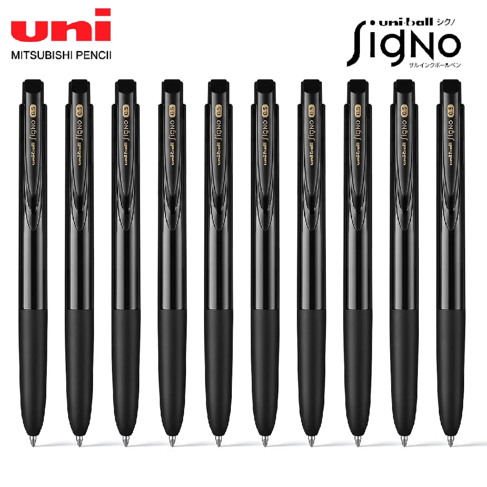 Japan UNI UMN-155N Signo Retractable Gel Pens 0.5mm Quick Dry Smooth Writing Pens for Students Office School Stationery