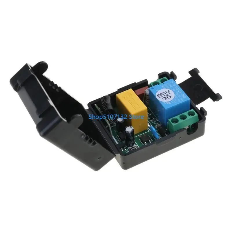 87HD 433 MHz RF Remote Control 110V-220V 10A 1CH Receiver for Garage/Door/Curt
