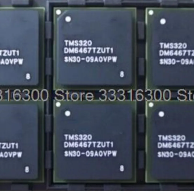 1PCS New TMS320DM6467TZUT1  TMS320DM6467TZUTD1  TMS320DM6467  BGA  Microcontroller chip IC