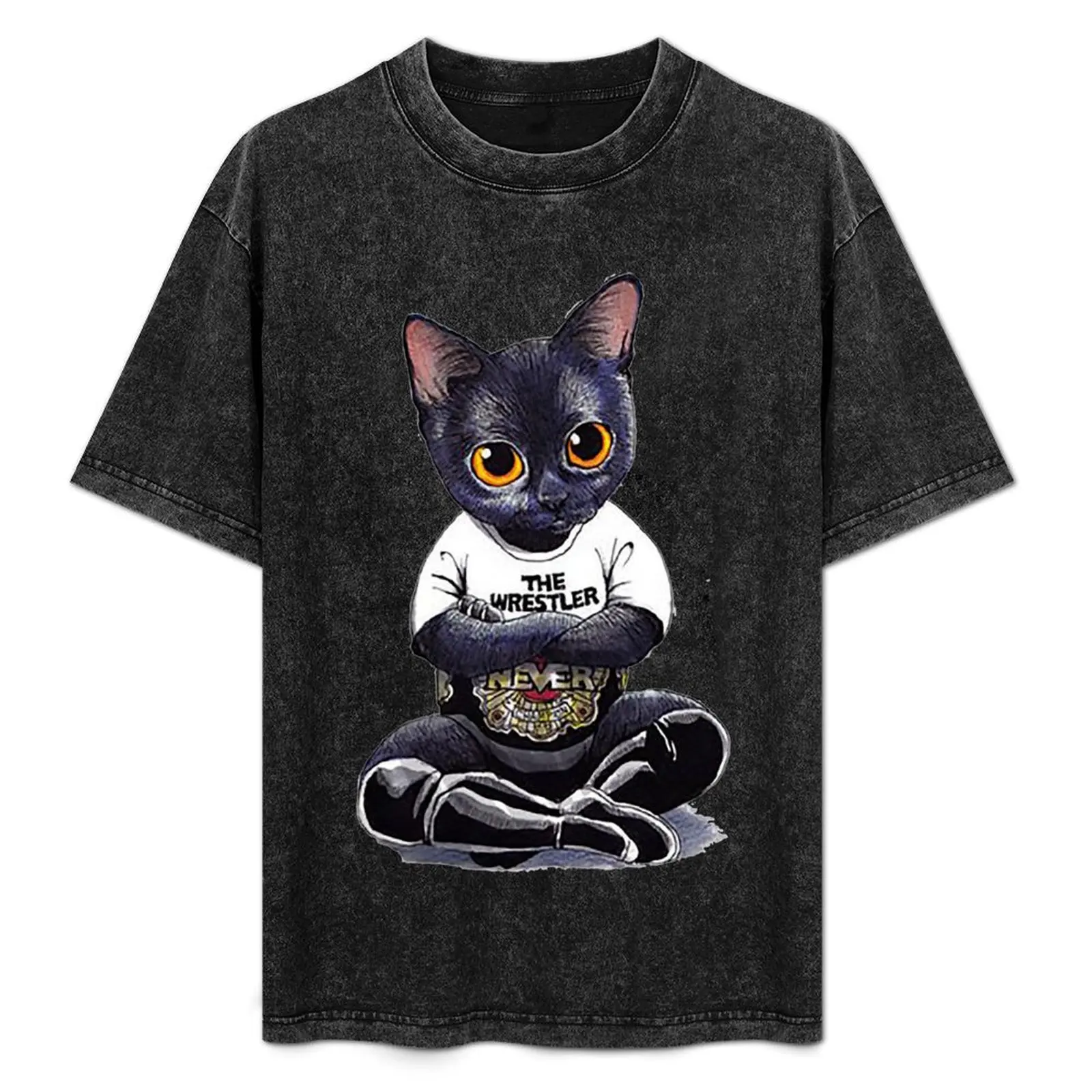 Camiseta The Wrestler - Kat-Suyori Shibata, camiseta informal de manga corta a la moda