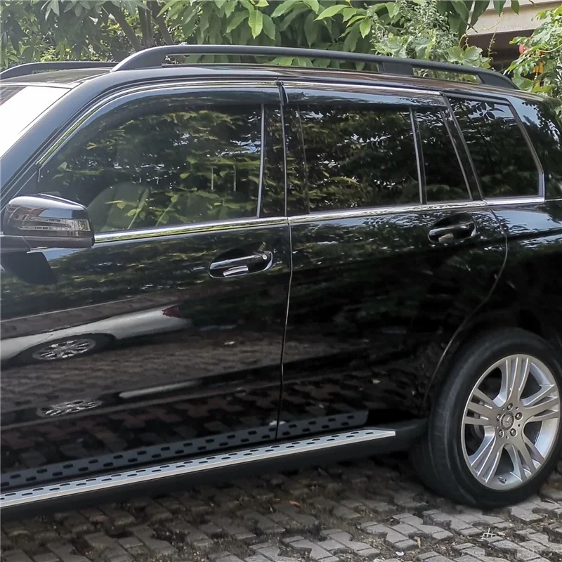 WELKINRY dla Mercedes Benz GLK X204 2008-2015 karoseria ze stali nierdzewnej rama okna drzwi dolna dolna pokrywa tapicerka