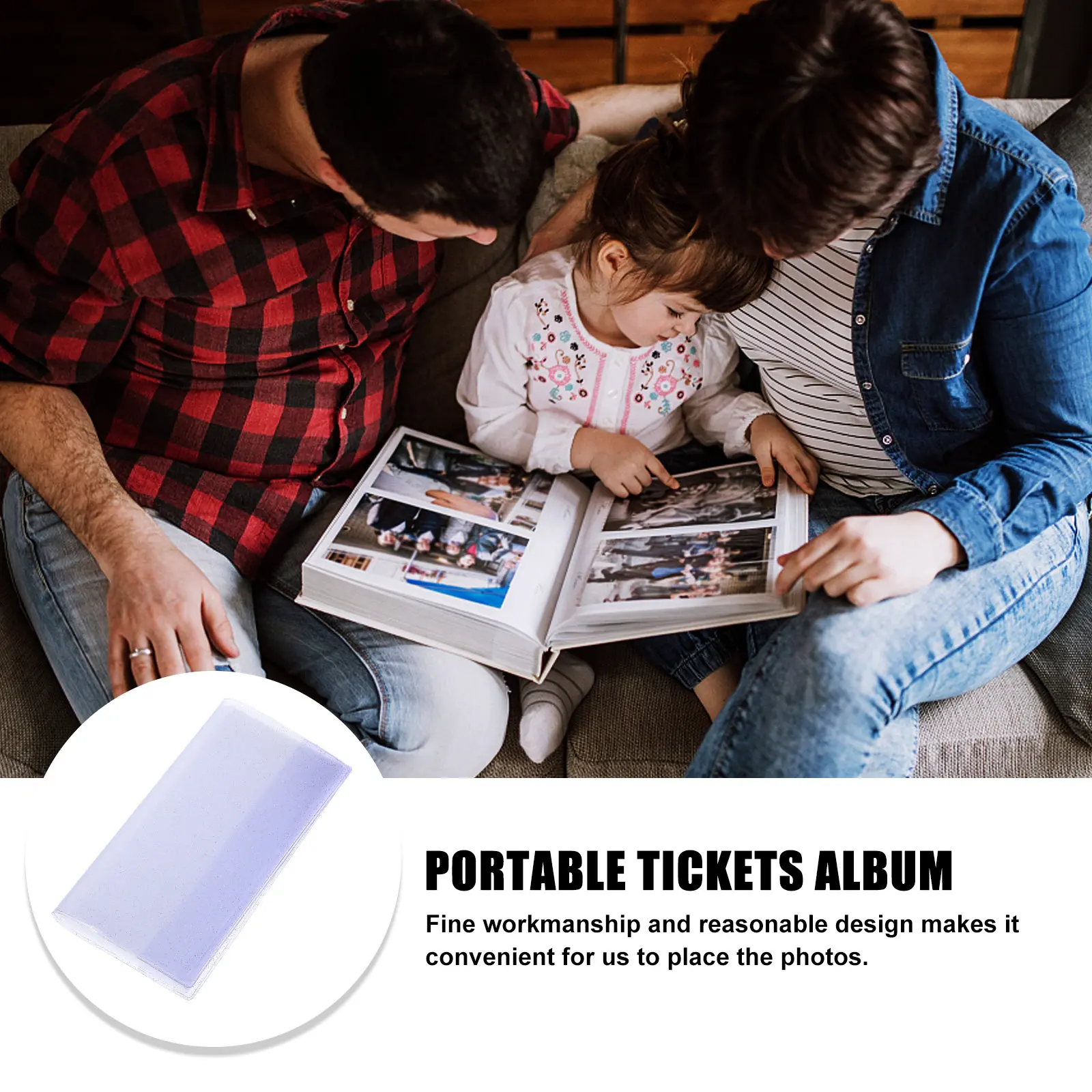 Fruit Jelly Photo Album for Movie Tickets, Business Cards & Collectibles – Portable Durable Storage Organizer