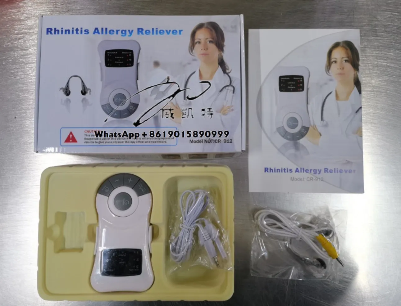 Nose Care Rhinitis Therapy Allergy Reliever Low Frequency Laser Nasal Congestion Sinus Snoring Treatment Device