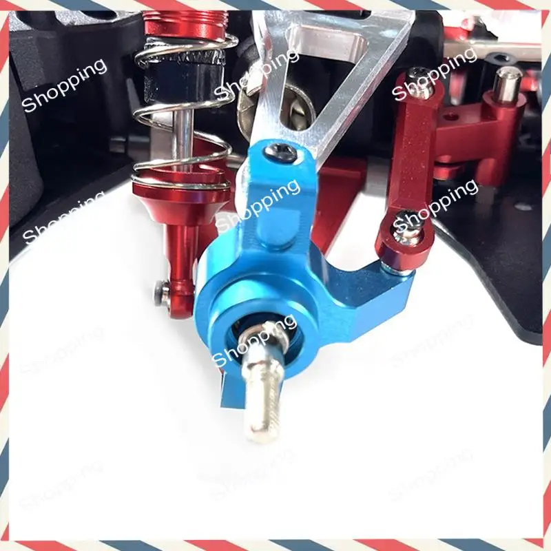 

M20K Steering Arm Set For MJX 1/14 14301 14302 RC Car Metal Upgraded Parts Steering Assembly Blue Durable Easy Install