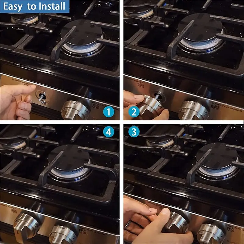 YANA35R For Gas Range For Oven Replacement Stove Knob AEZ73453509 Fits LRG3036ST LRG3095ST LRG3091ST LRG3093ST