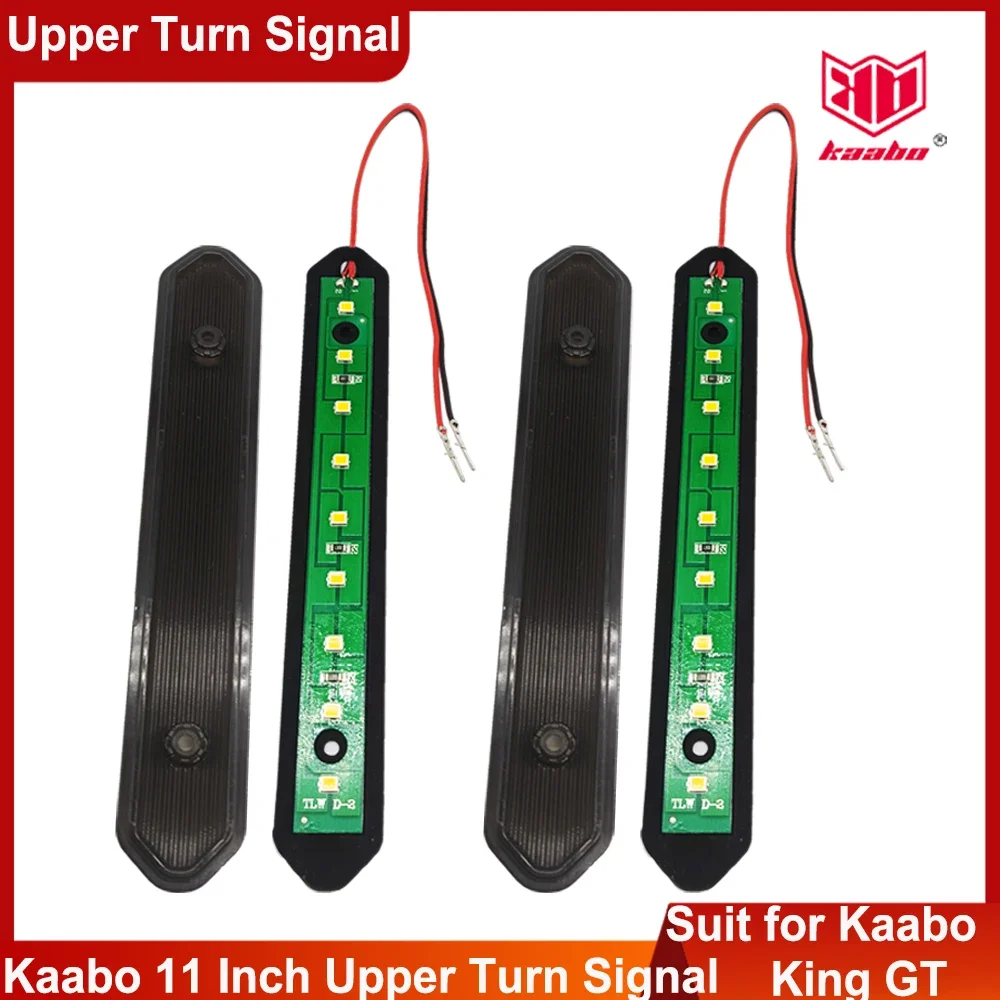 Original Kaabo Wolf King GT 11 Inch Upper Turn Signal Kit Accessories Controller Box LED Light ECU for E-scooter Wolf Warrior GT